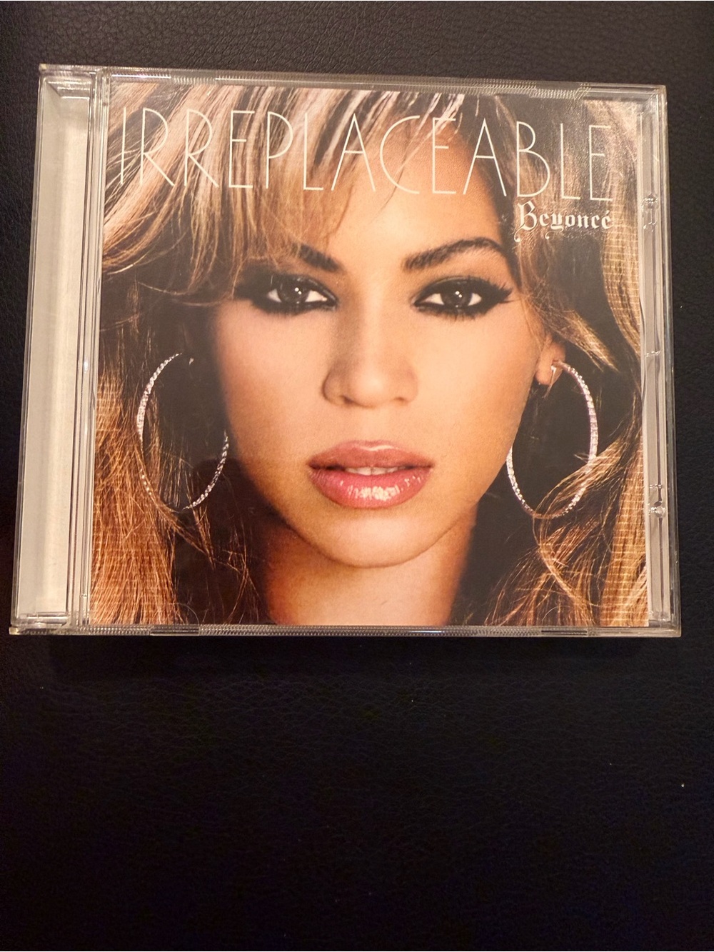 Irreplaceable CD Jewel Case - Gold/Brown Cover